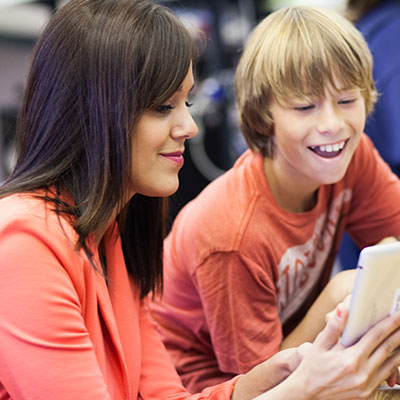 People using a Laptop